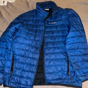 Columbia Men's Blue Puffer Jacket